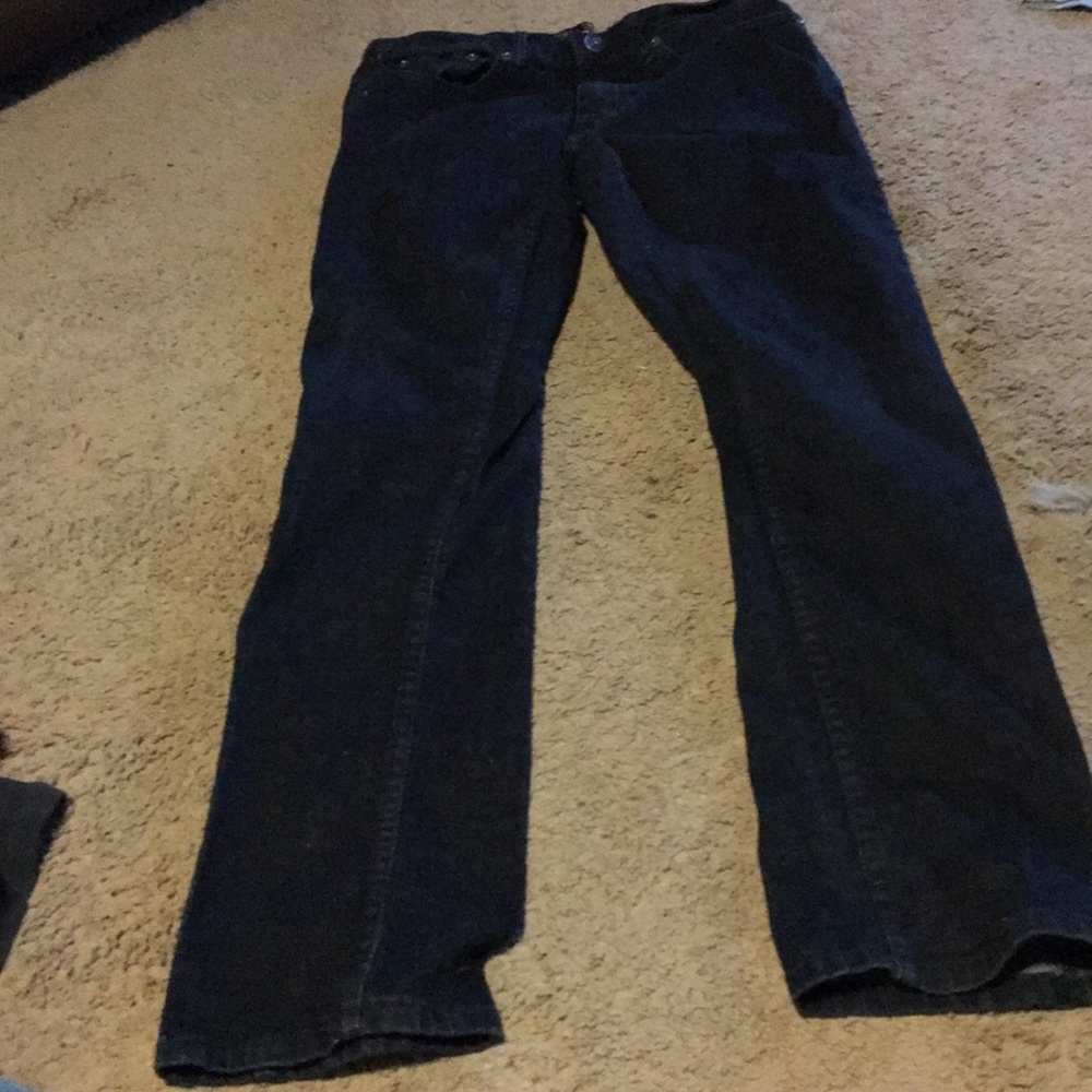 Boys black jeans